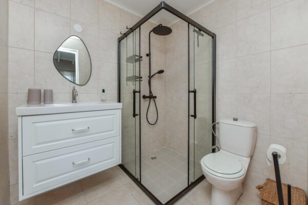 Beach woonhuis badkamer douch