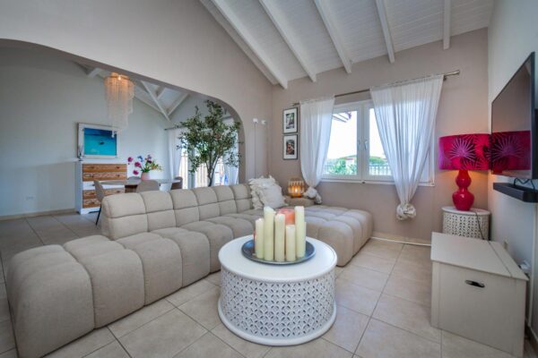 Beach woonhuis woonkamer